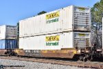 PRN2023030200_400 Florida East Coast FEC 71212 Flat Car Double Stack Well 76 10” 